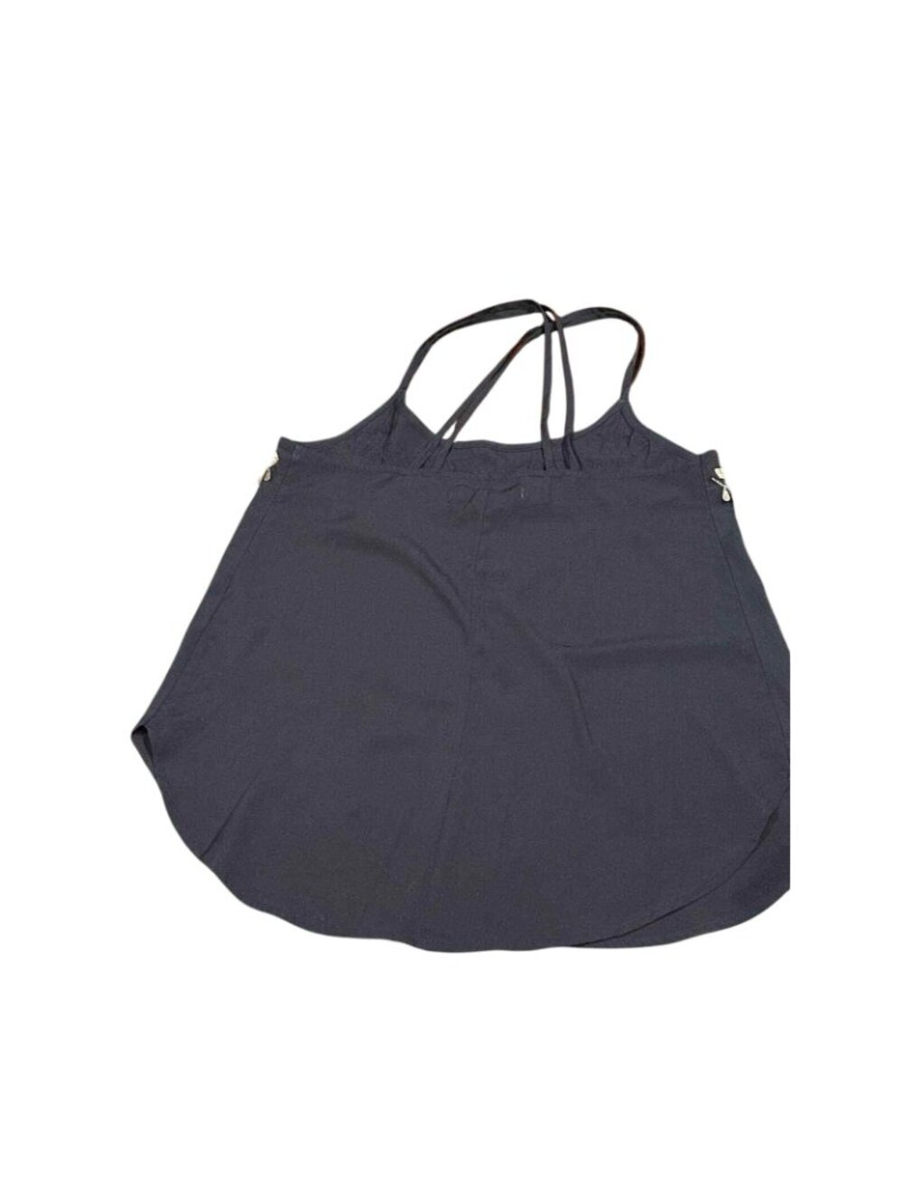 Womens Spaghetti Strap Tank Top Women Sz XS Abercrombie & Fitch Navy Beaded Boho - Picture 13 of 16